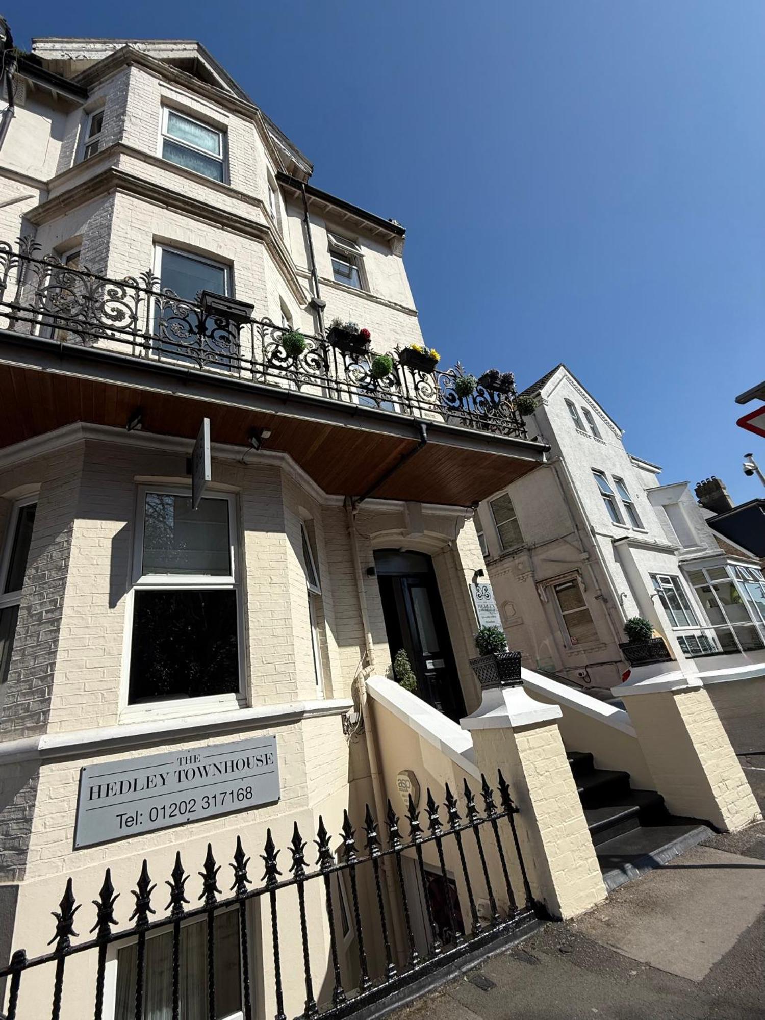 The Hedley Townhouse Hotel Bournemouth Bagian luar foto